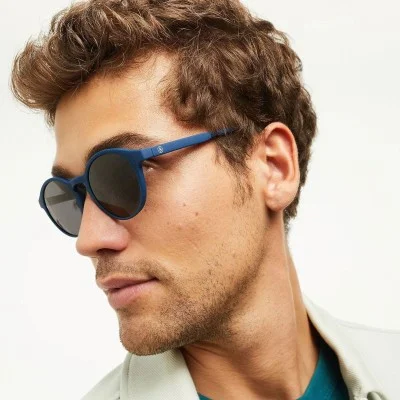 Barner Le Marais Sun Glasses - Steel Blue Sun